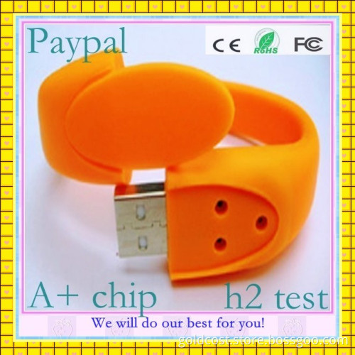 Silicone Wristband Shape USB Flash Drive (GC-S010)